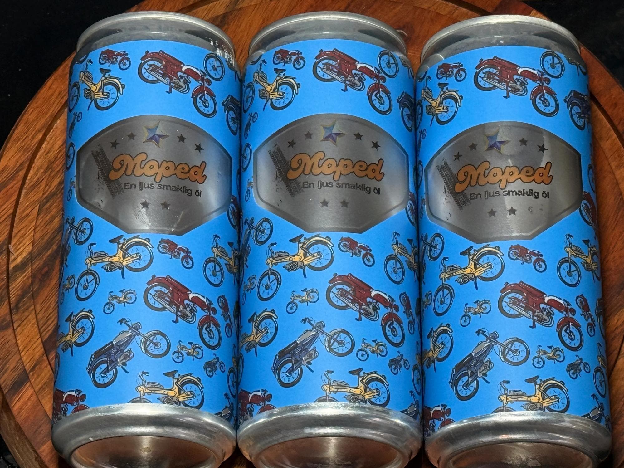 3 pack moped ölburk