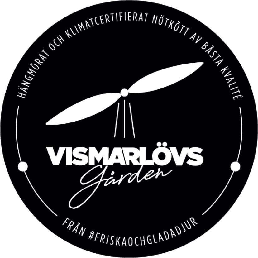 vismarlovsgarden logo lokalt mat klimatcertifierad nötkött 