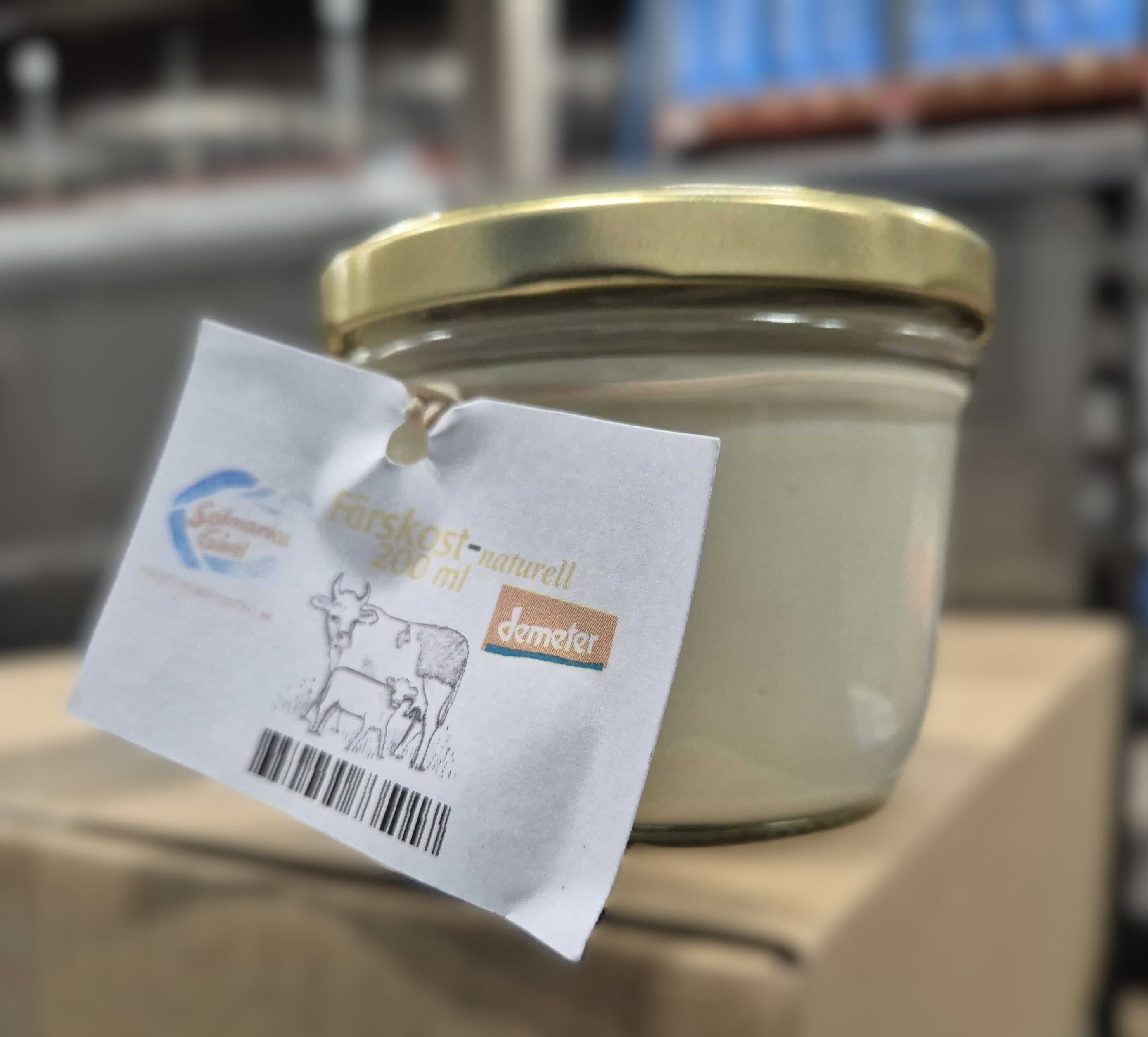 Färskost Naturell - 200ml KRAV