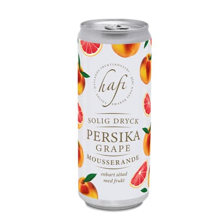 Persika Grape Mousserande dryck 330 ml