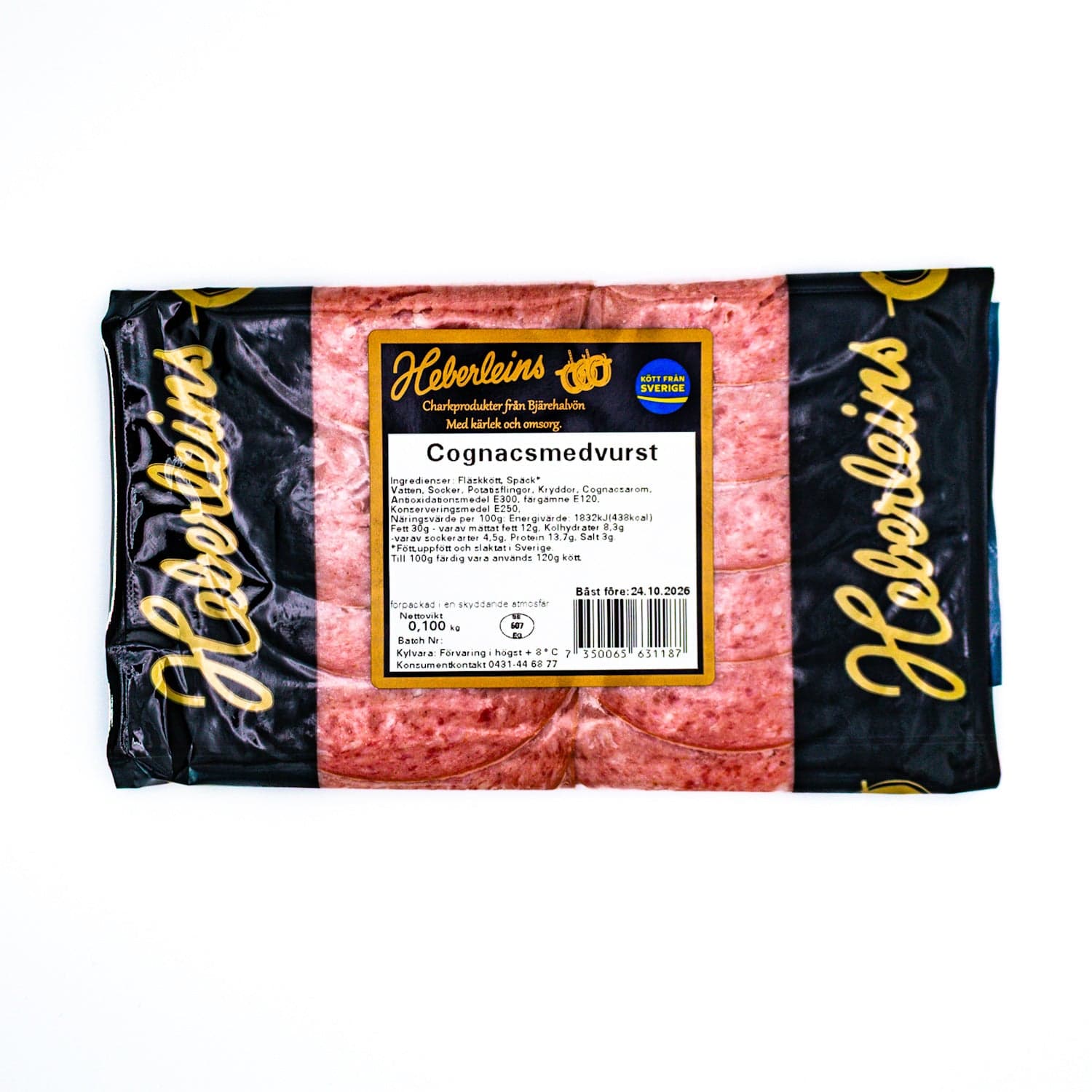 Cognacsmedvurst 100g