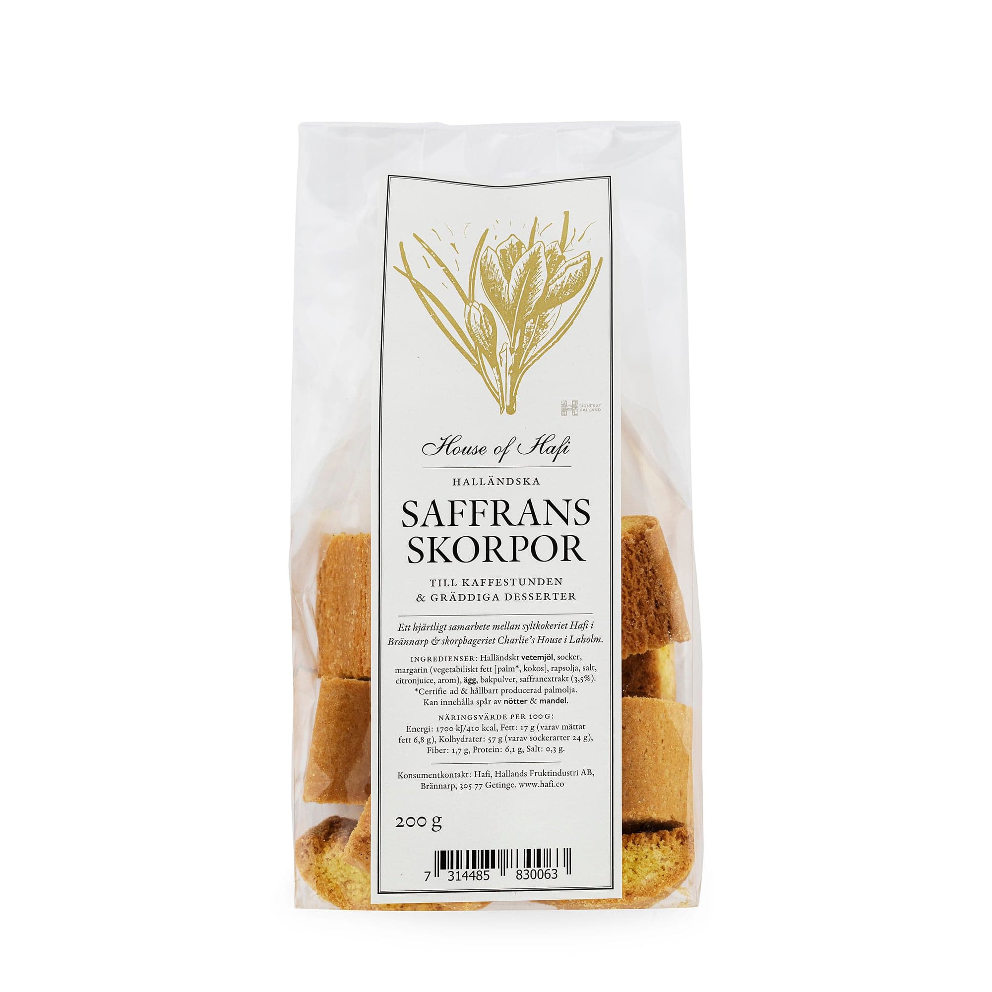 Saffransskorpor 200 g