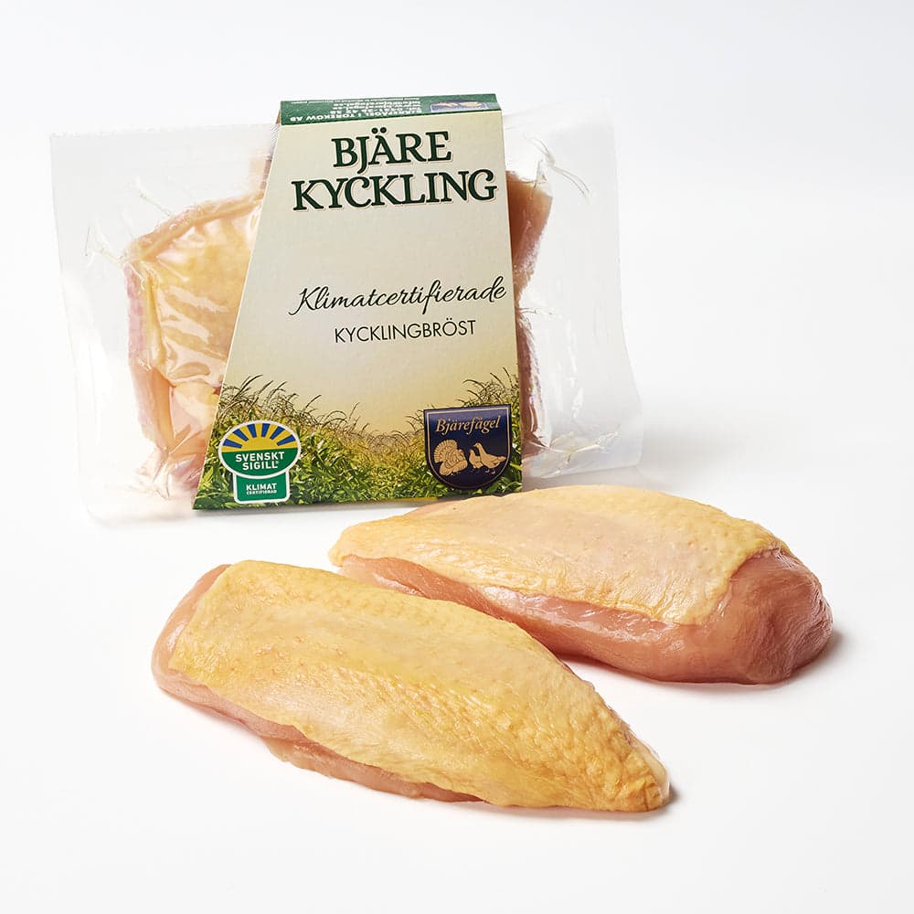Kycklingbröst, ca 0,4kg - Långsamt växande kyckling