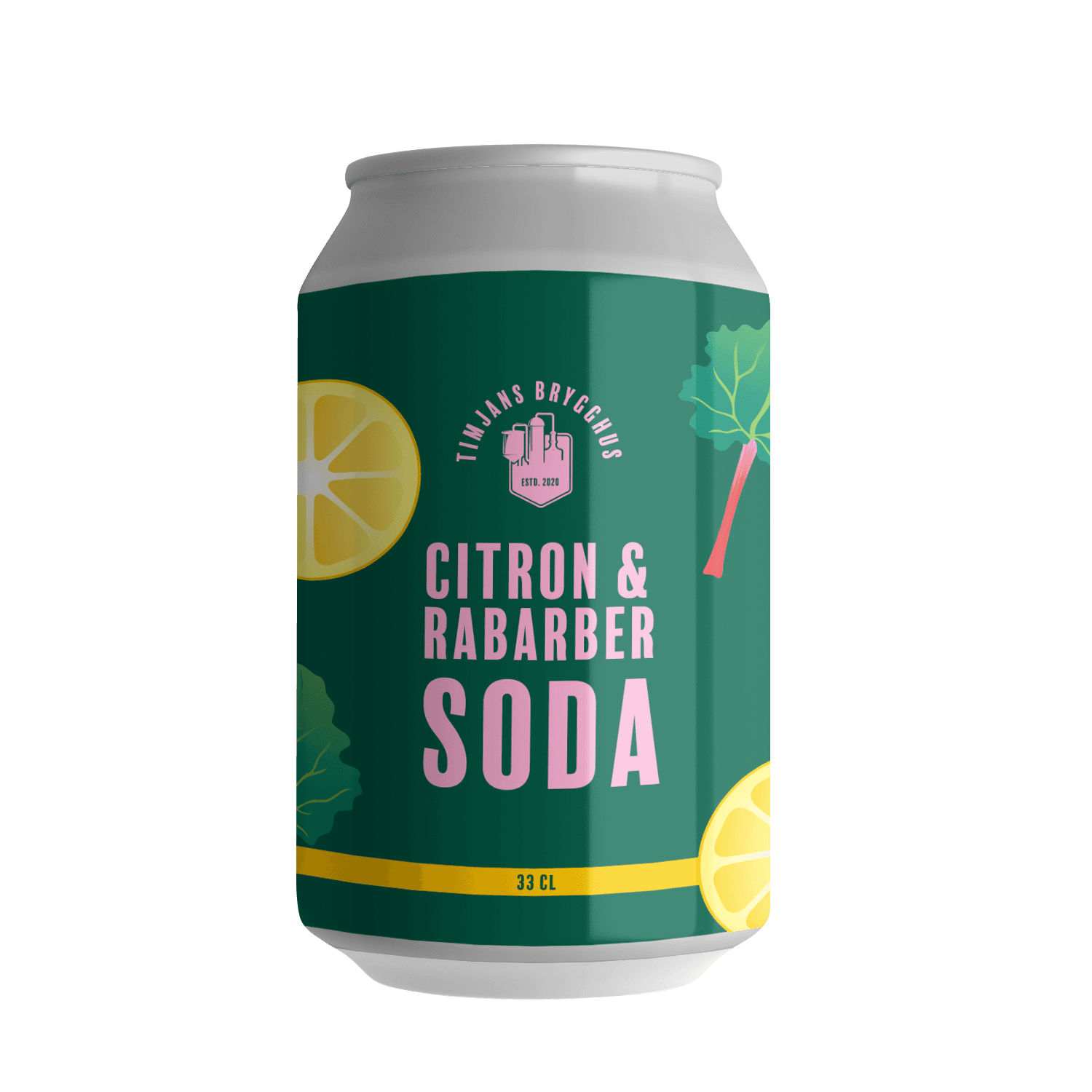 Rabarber & Citron Lemonad 330ml