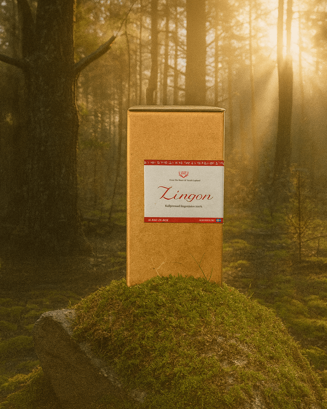 Lingonjuice - 3L (3l bag in box är slut pga råvarubrist)