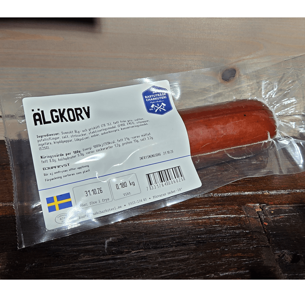 Älgkorv 180g FRYST