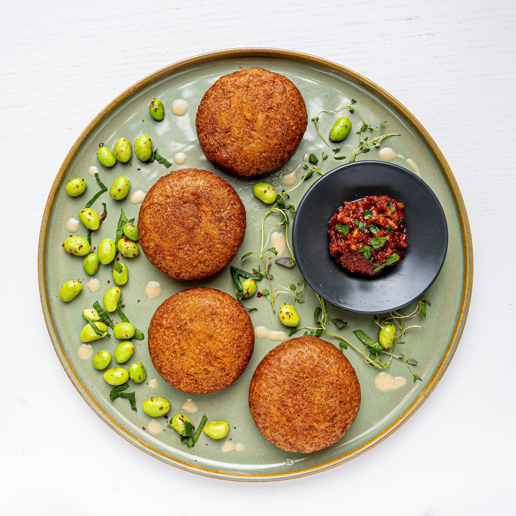 Kubbe - Potatisbollar med vegofärs FRYST