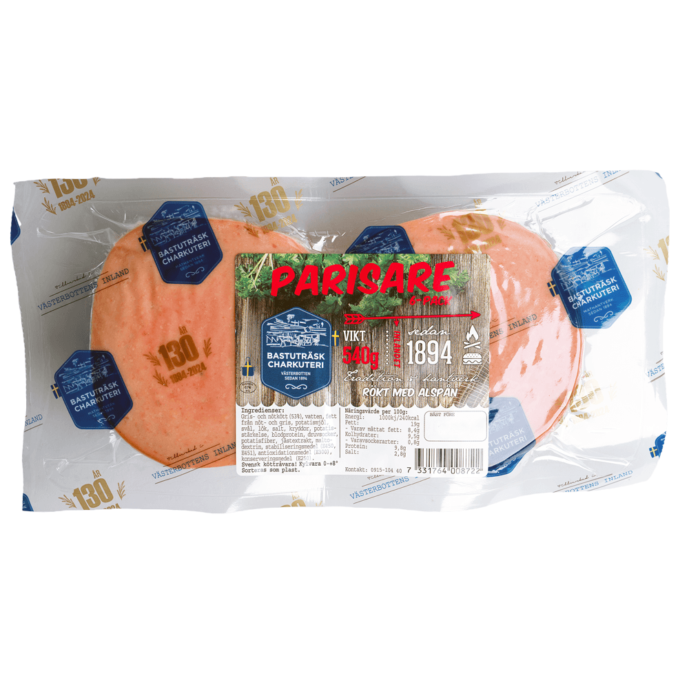 Parisare skivad 6-pack