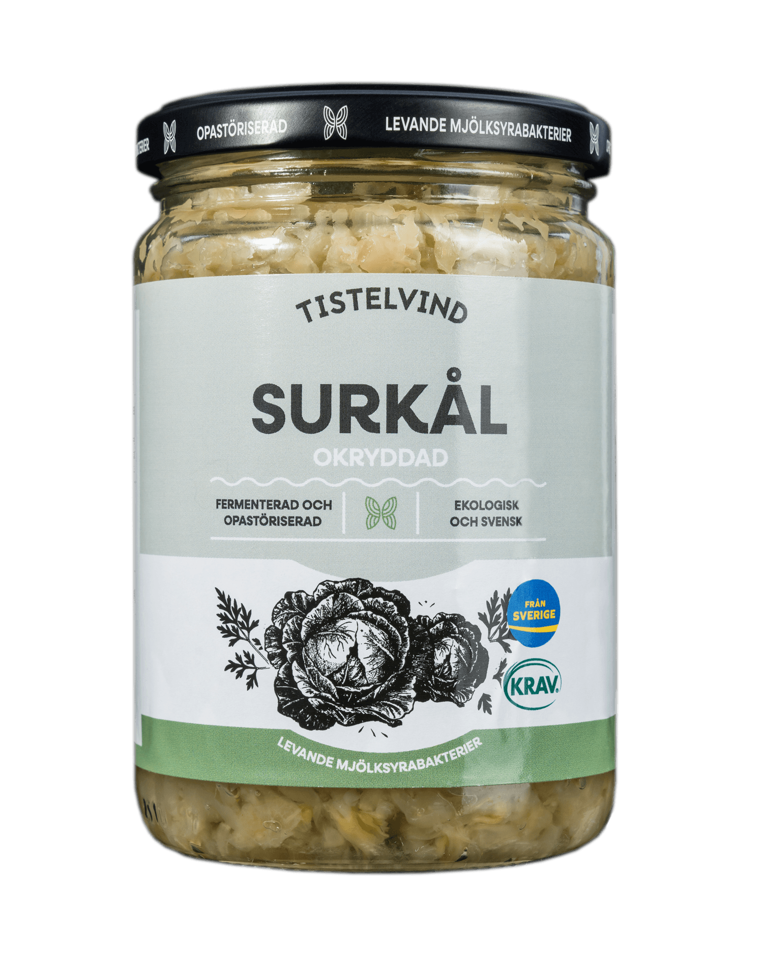 Surkål, okryddad