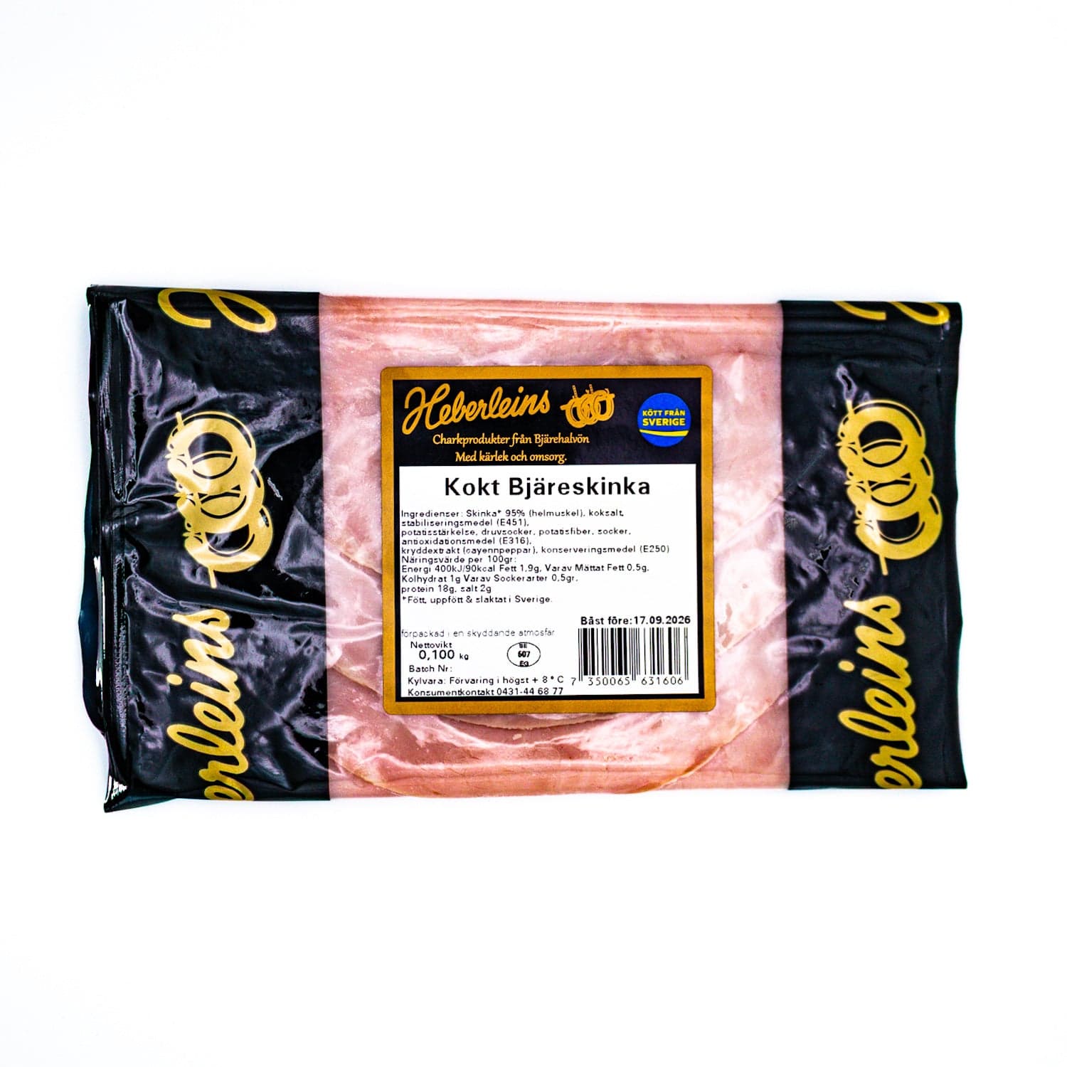 Kokt Bjäreskinka 100g