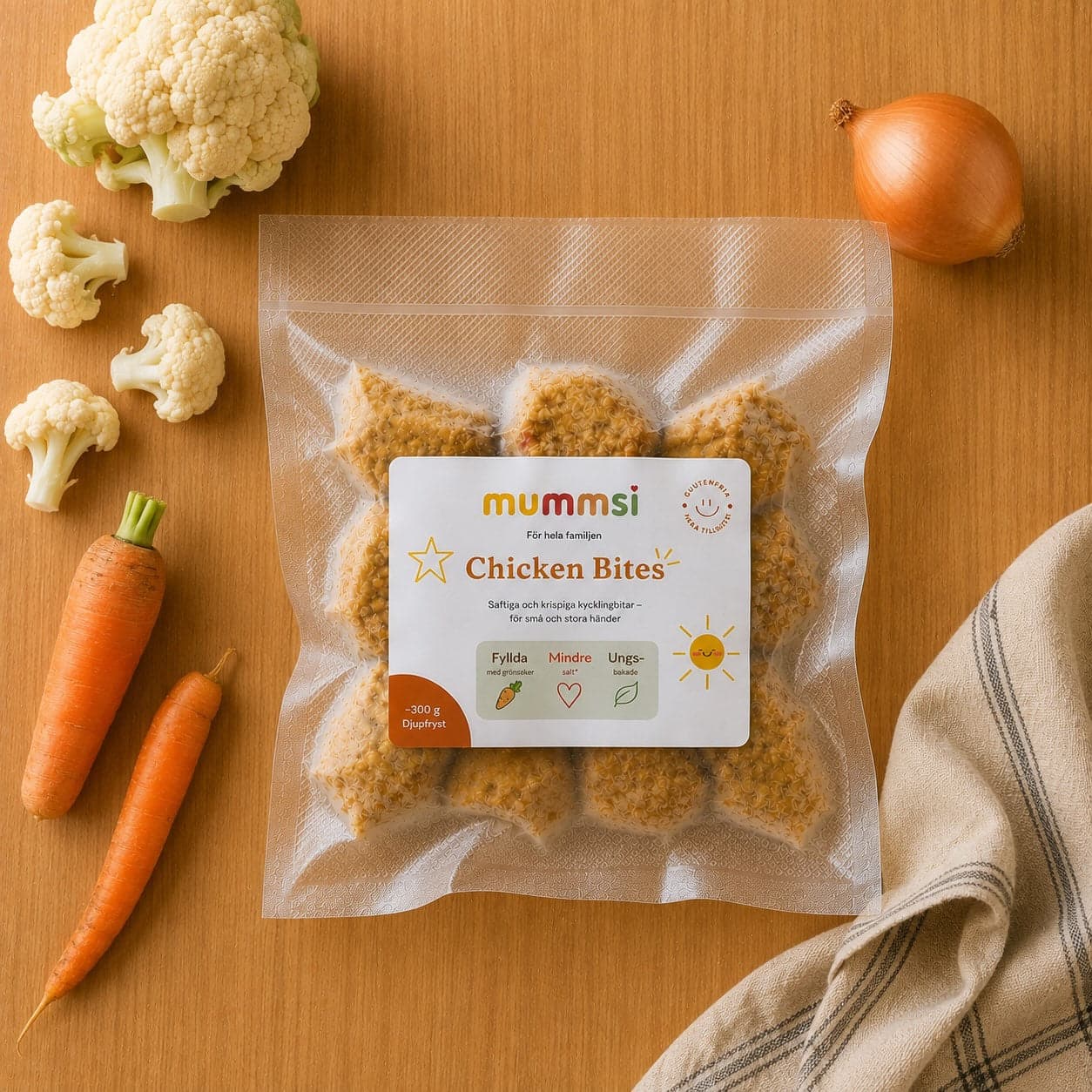 Kyckling nuggets för barn