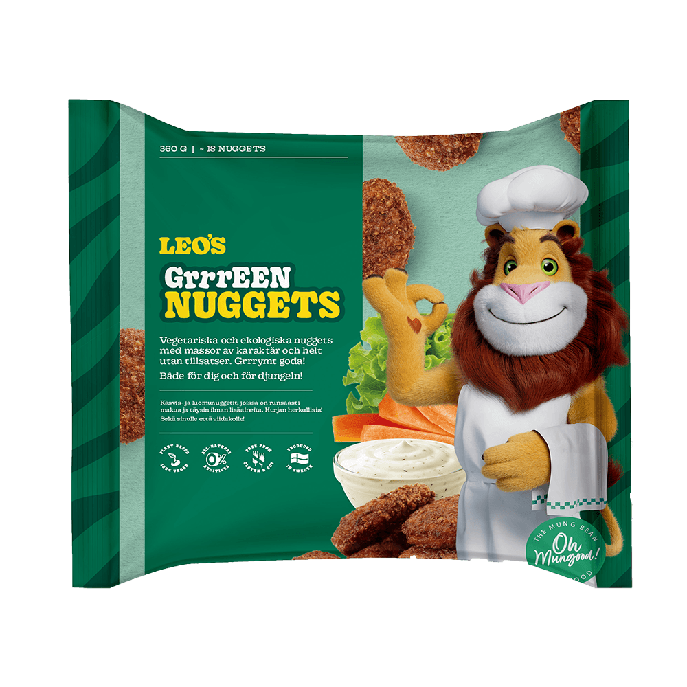 Organic green nuggets FRYST