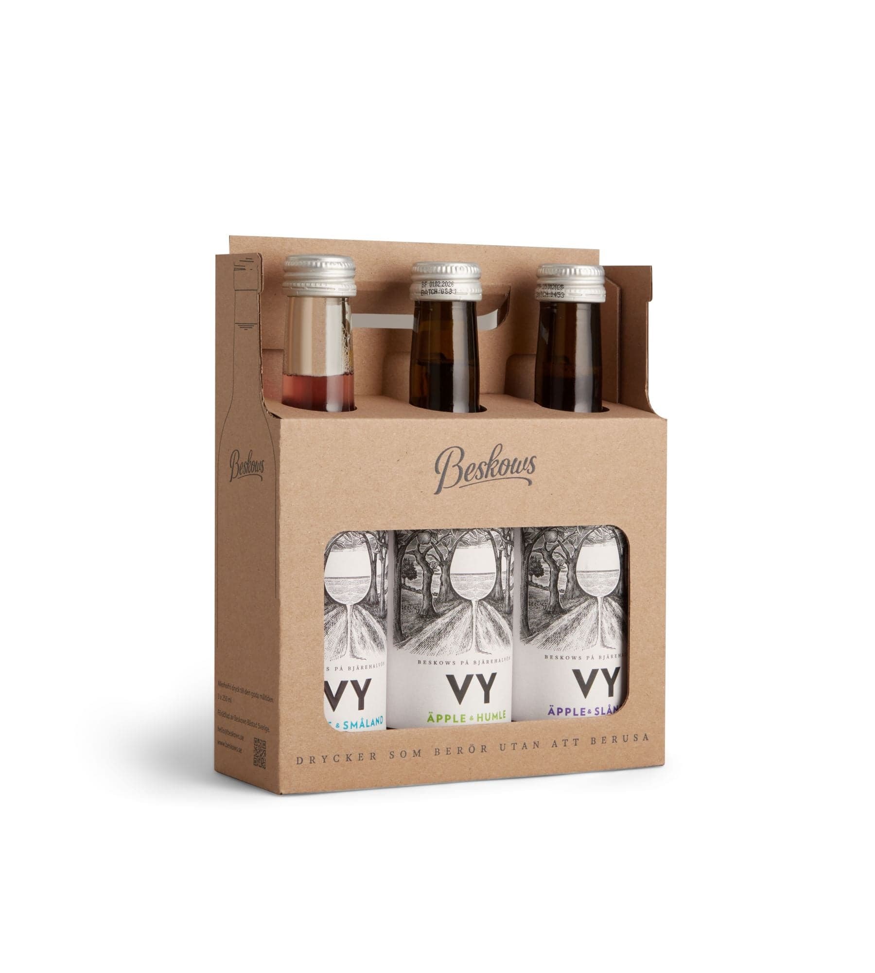Beskows VY Drycker 3-pack