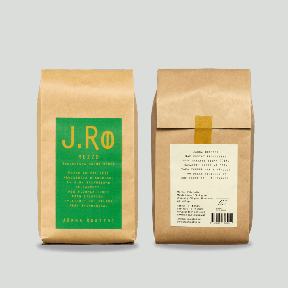 Järna Rosteri - Mellan Brygg - 450g Mald - Ekologiskt