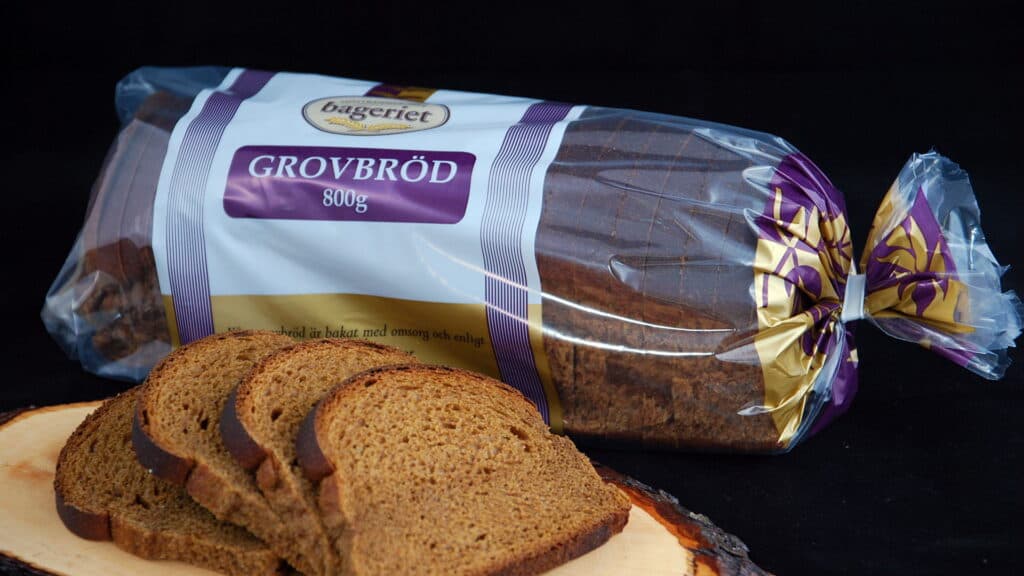Grovbröd skivat