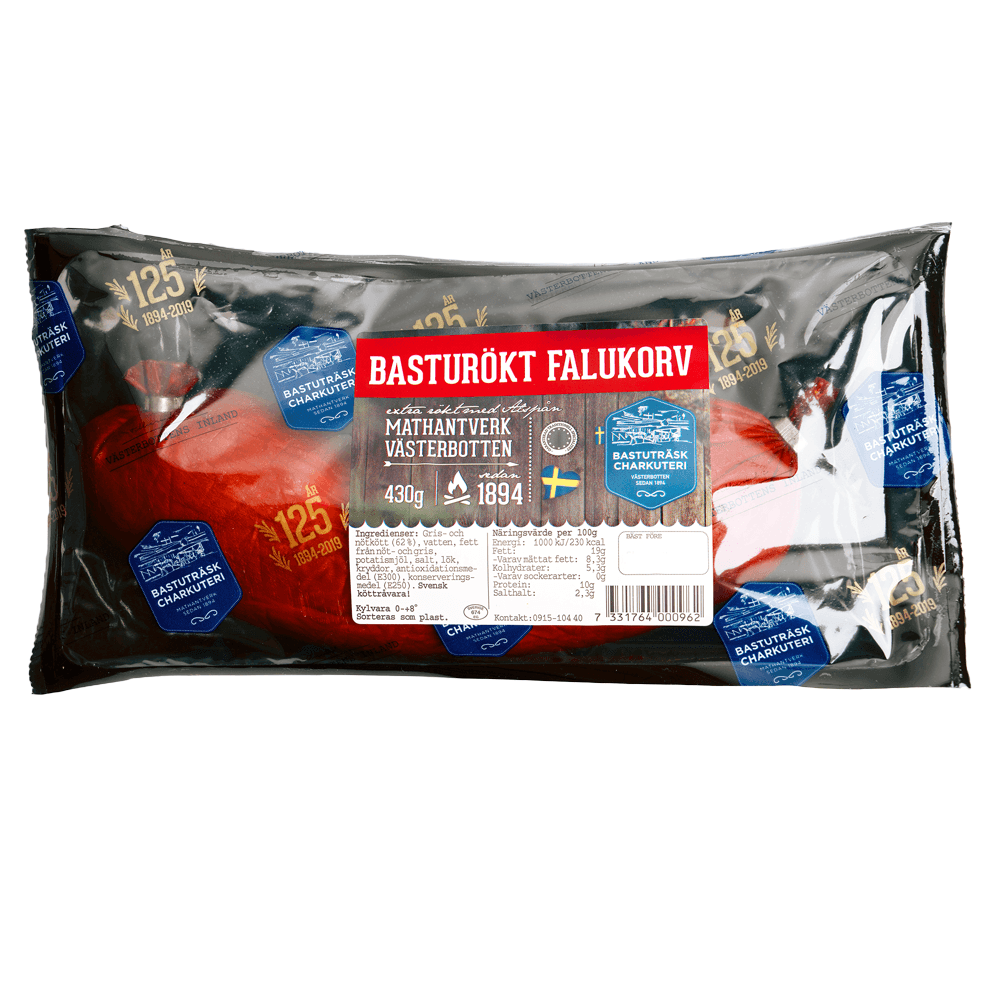 Basturökt falu 430g