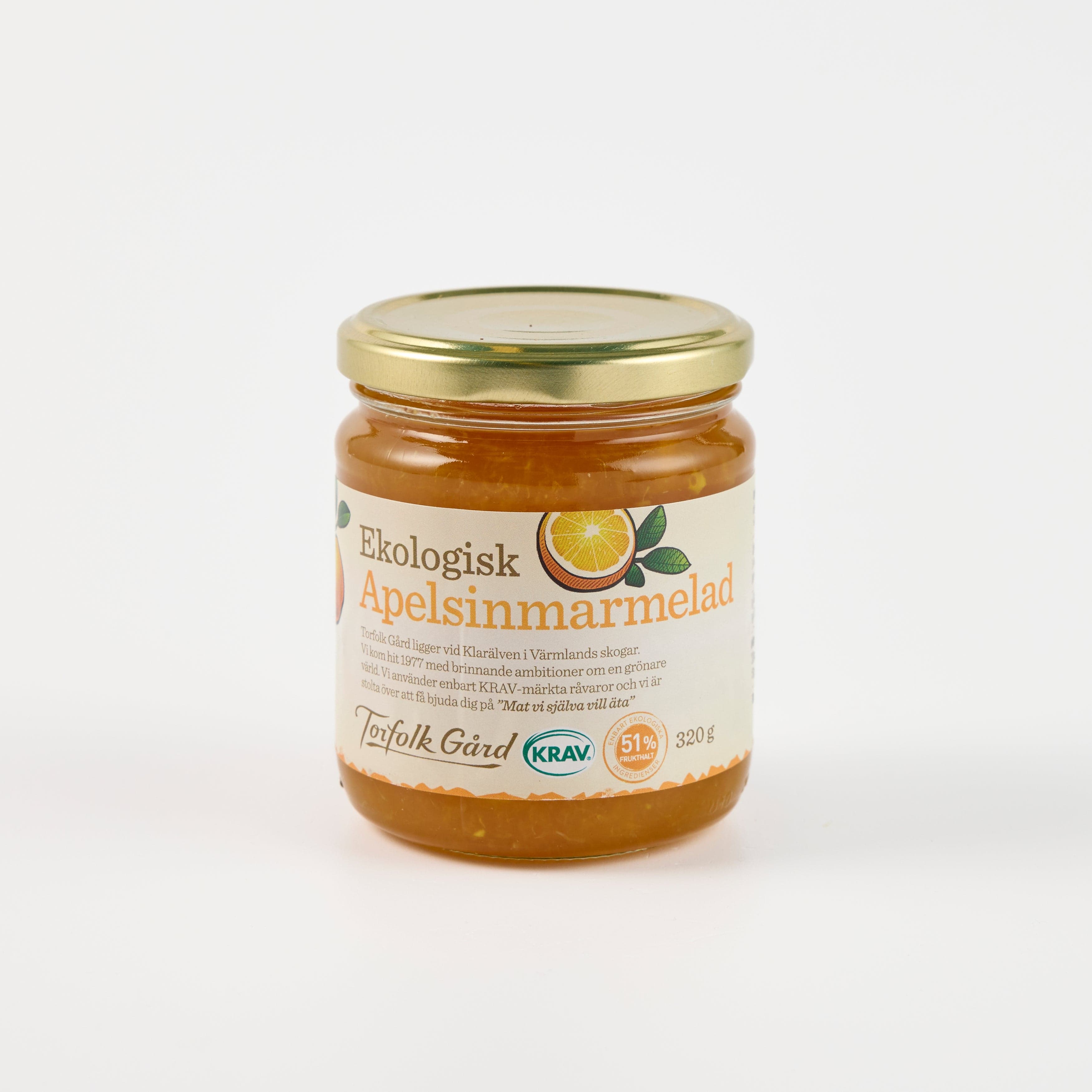 Apelsinmarmelad KRAV 320g