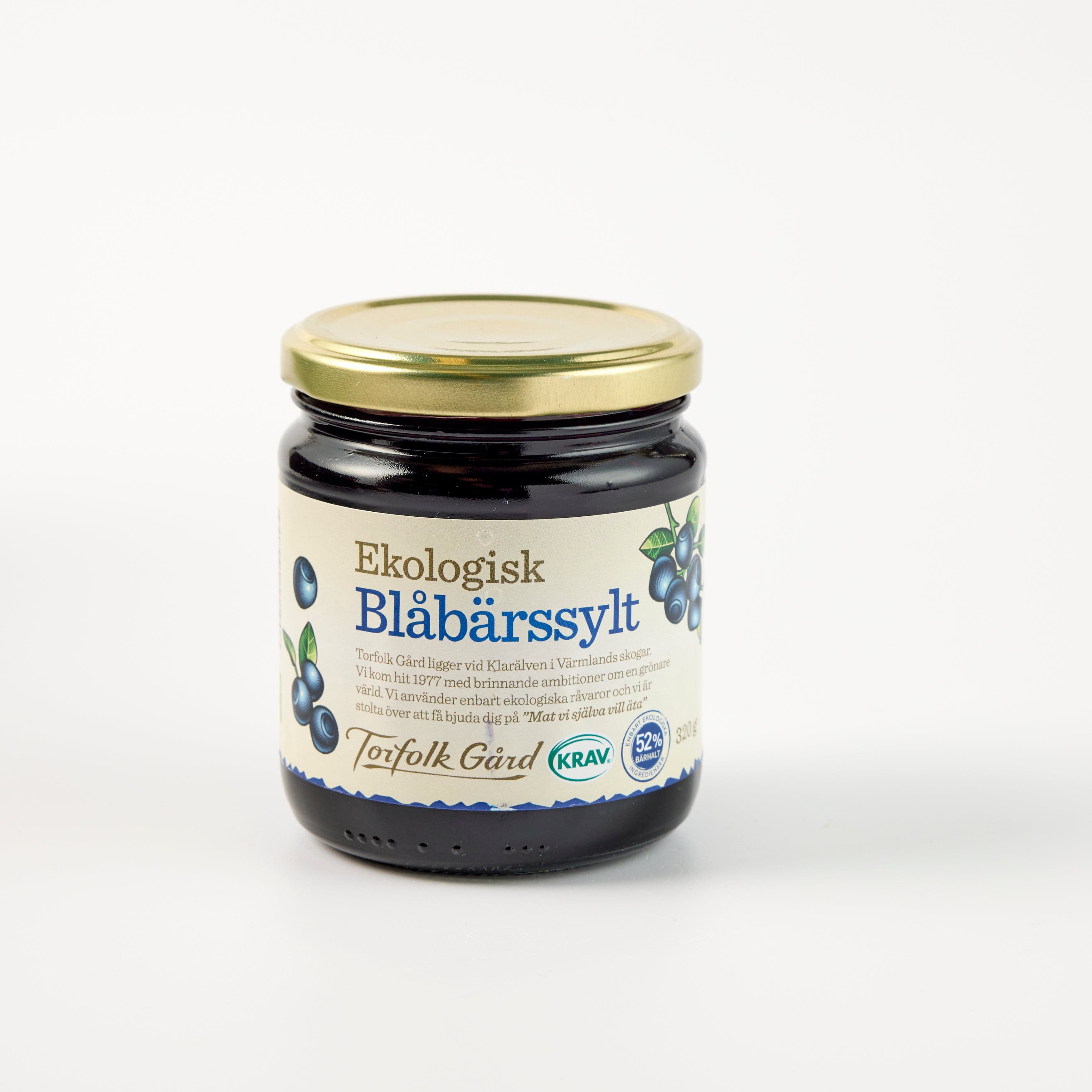 Blåbärssylt KRAV 320g