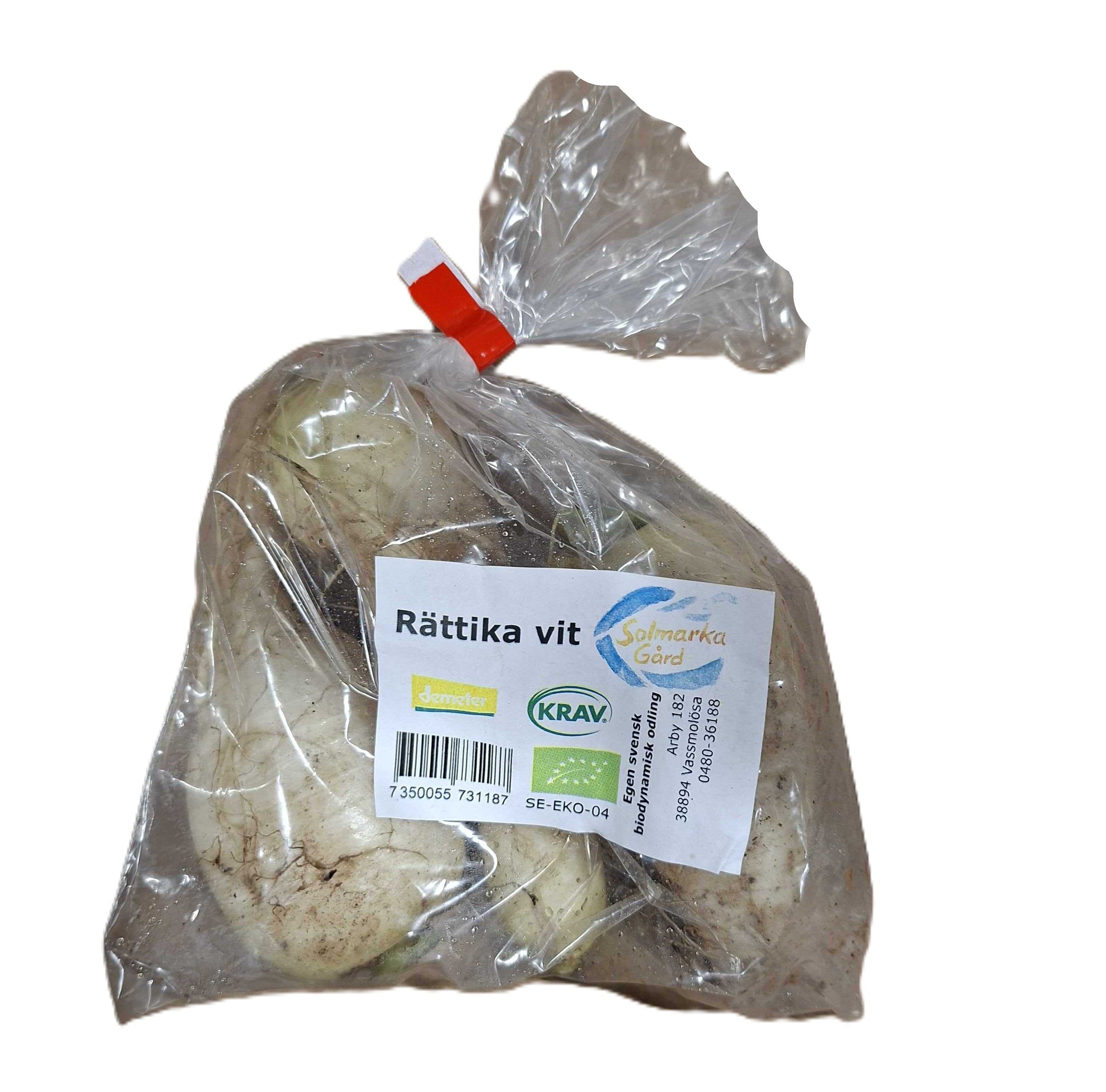 Rättika Vit - KRAV