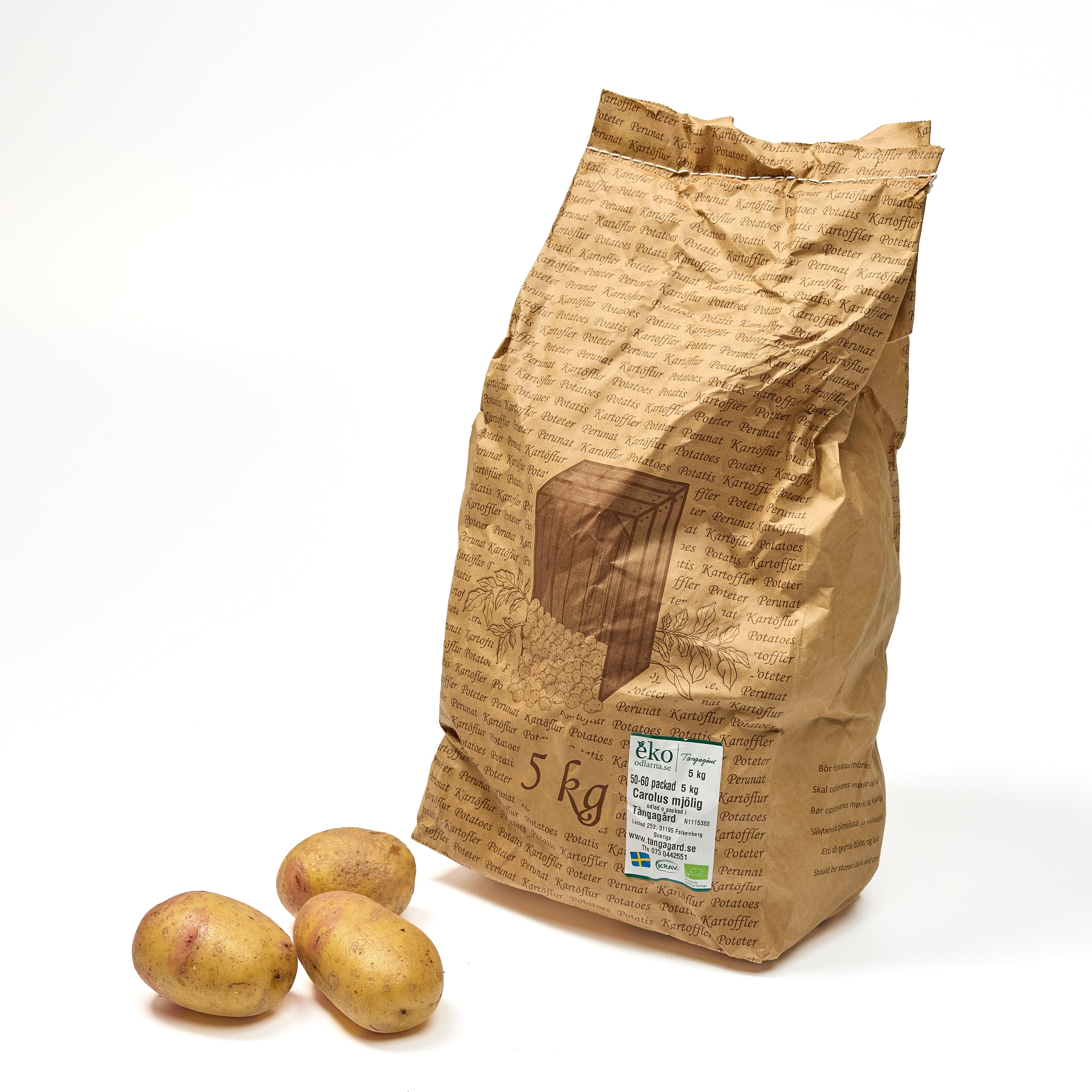 Potatis KRAV 5 kg mjölig Carolus