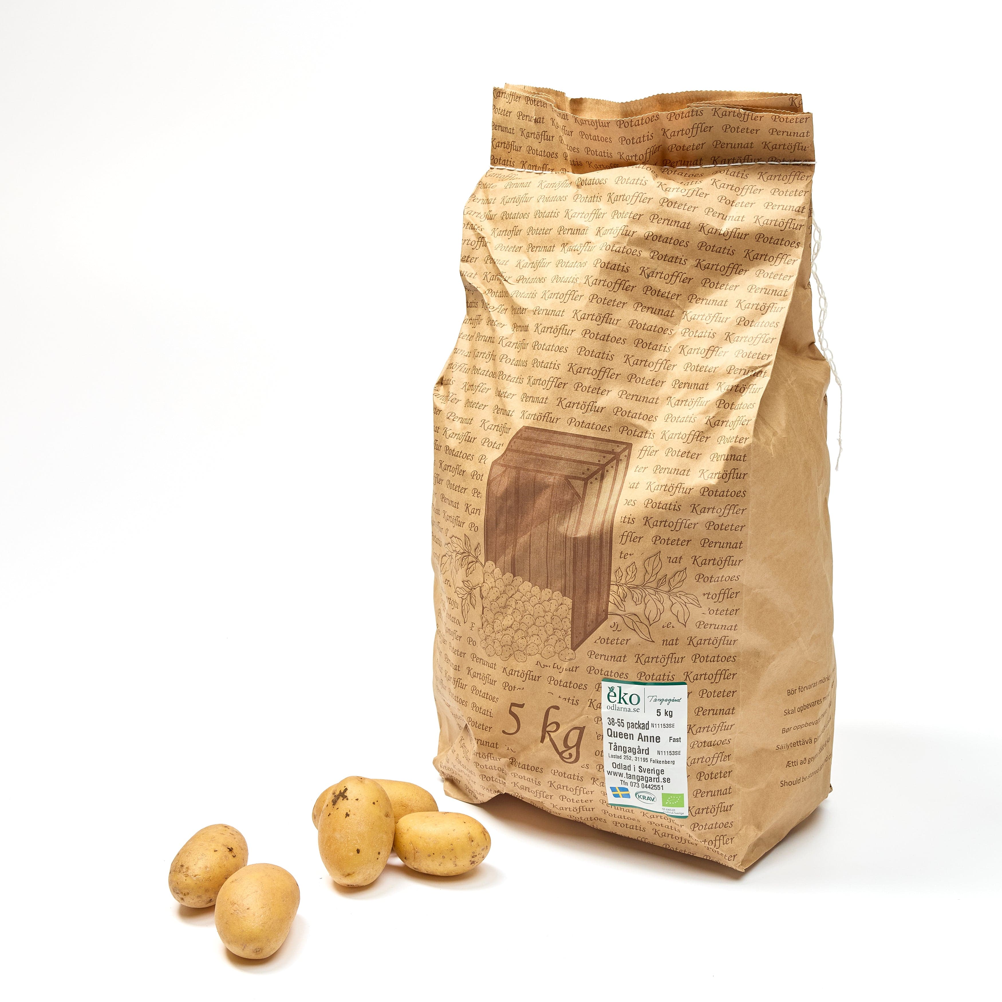 Potatis KRAV Queen Anne fast 5 kg