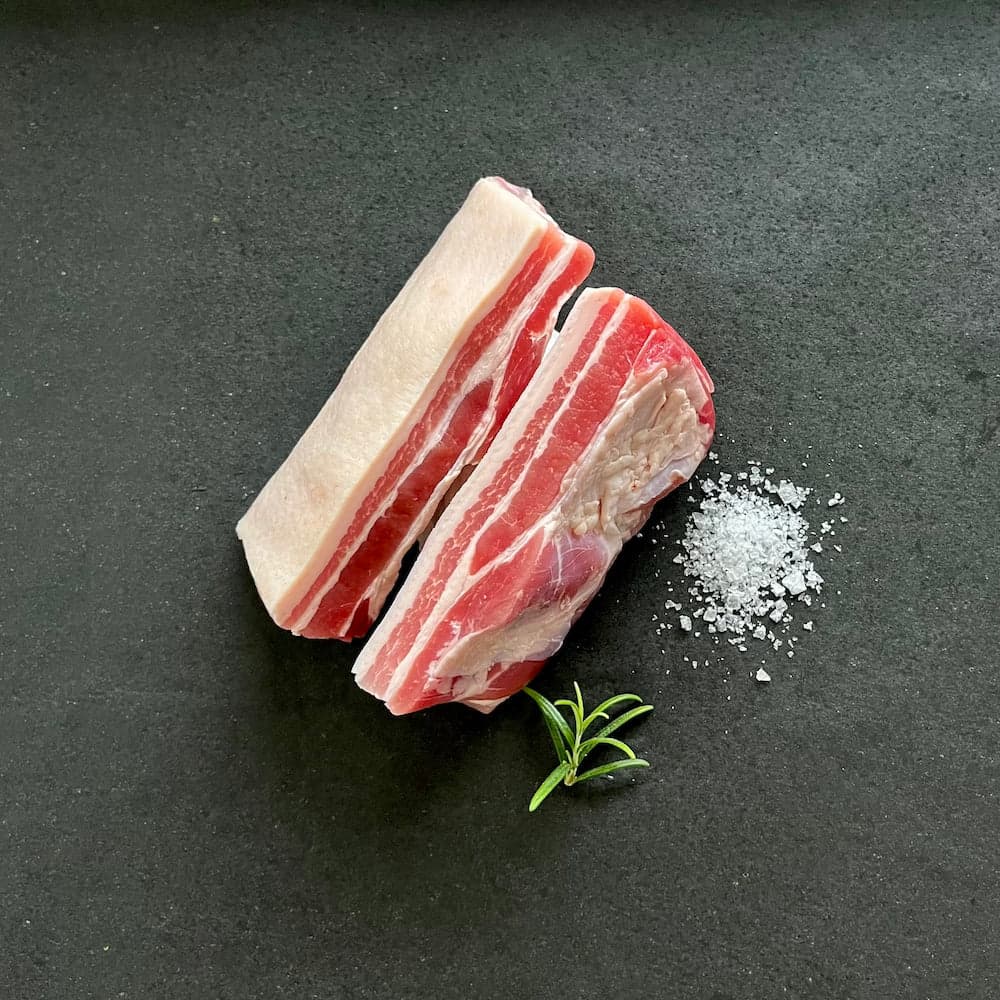 Rimmat sidfläsk i bit 600g