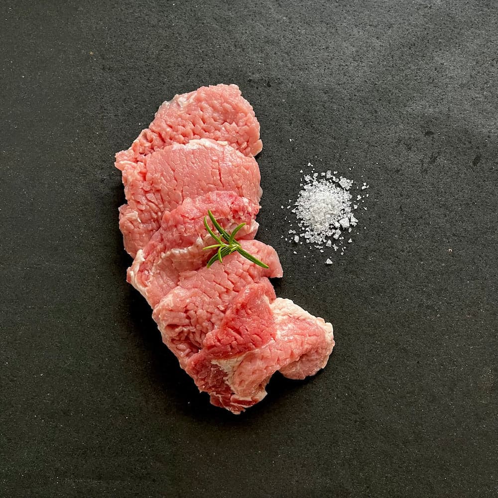 Schnitzel fläsk skivad - 500g