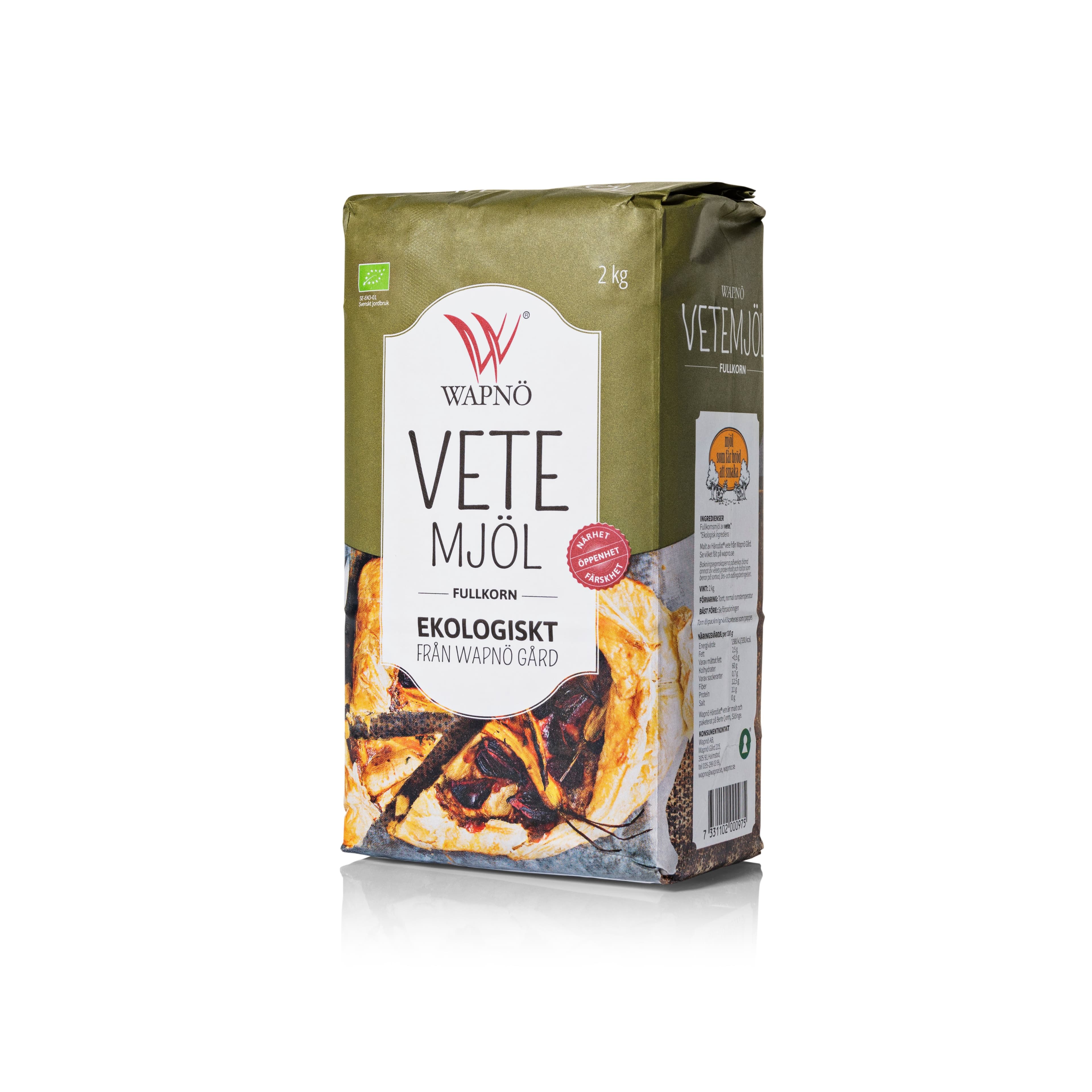 Vetemjöl Fullkorn - EKO 2kg