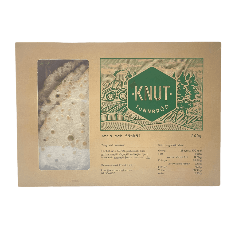 Tunnbröd Anis & Fänkål 250g