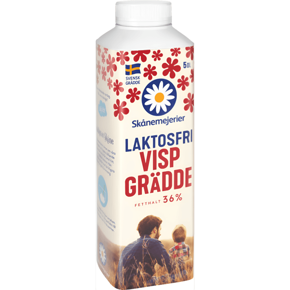 Laktosfri vispgrädde 36% 5dl
