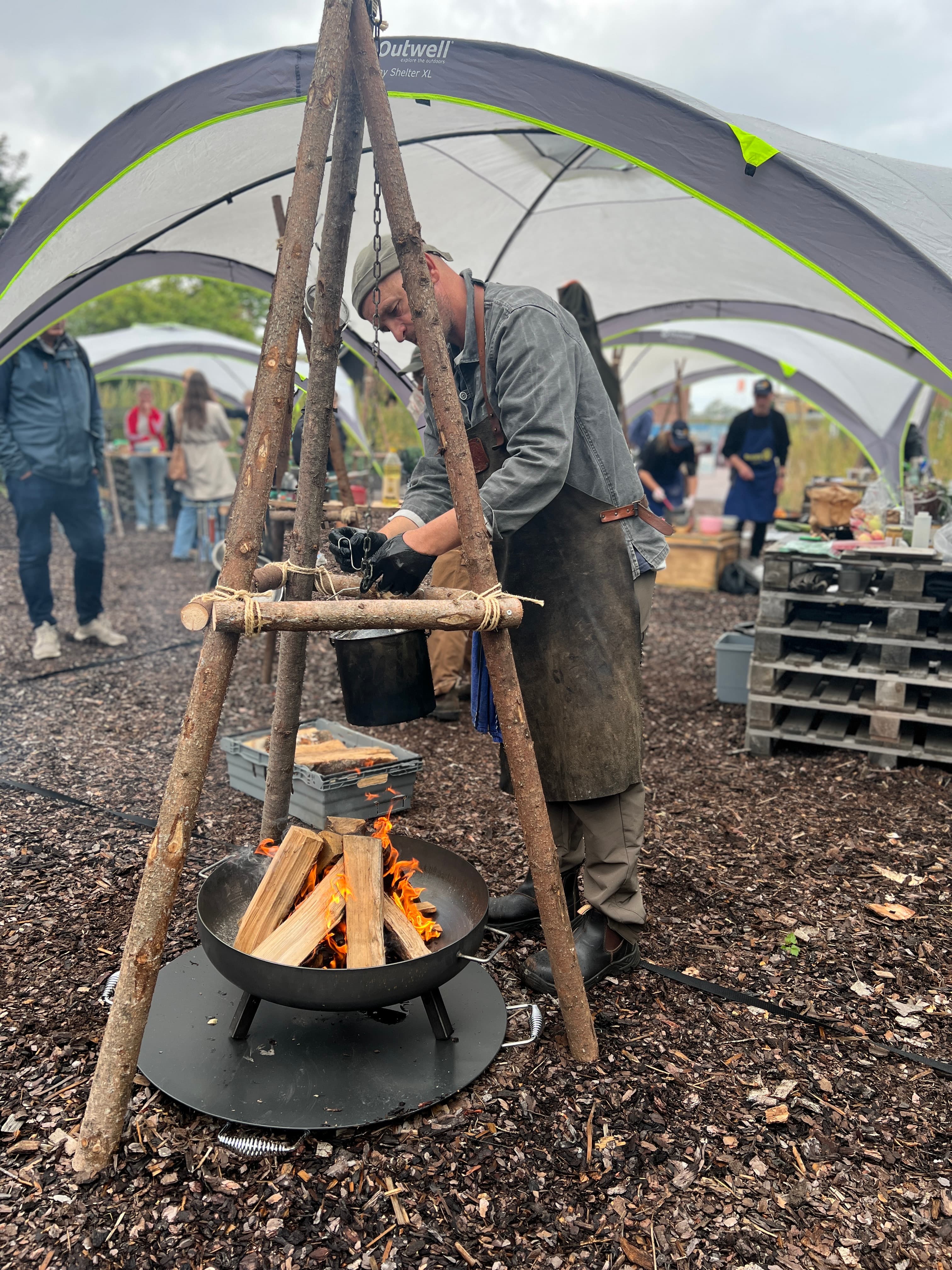 Light My Fire – eld, mat och deltävling i SM i utomhusmatlagning