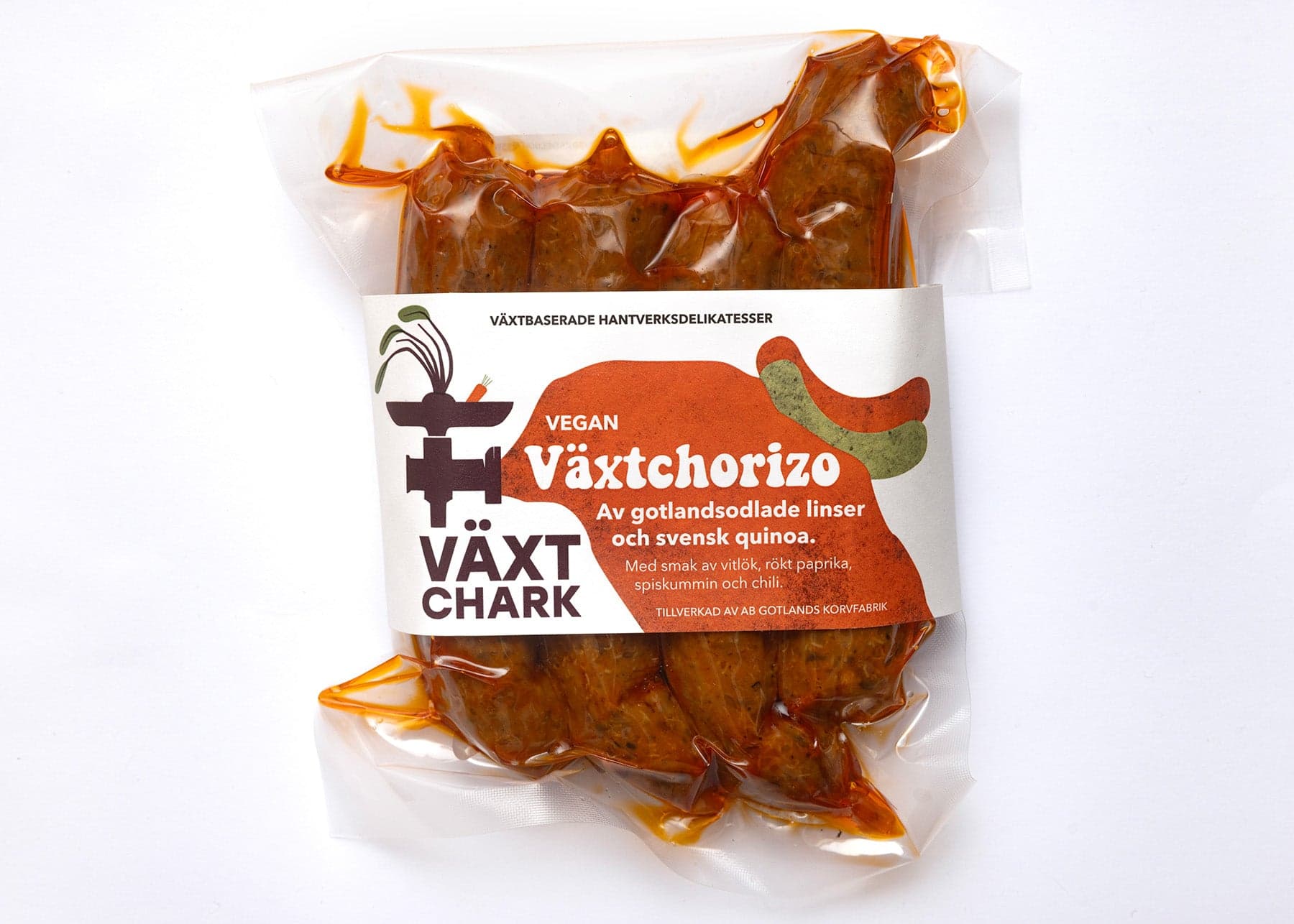 Växtchorizo 4pack FRYST