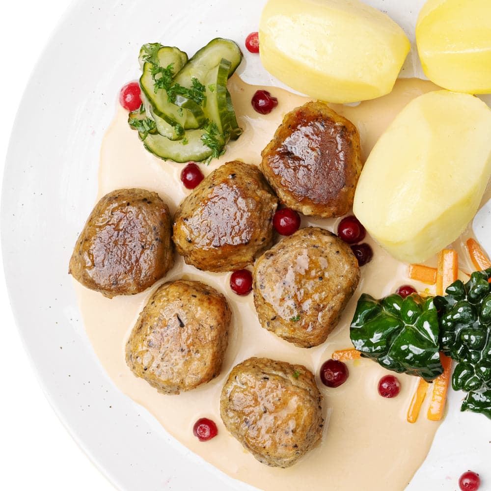 Stacky's Smartare Kycklingköttbulle, Glutenfri 6kg FRYST (Kort datum, BF 31/10)
