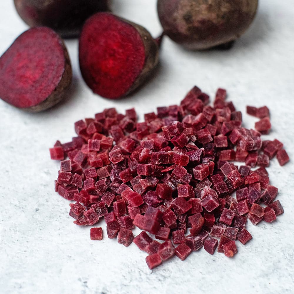 Rödbeta Tärnad - KRAV 1kg (FRYST)