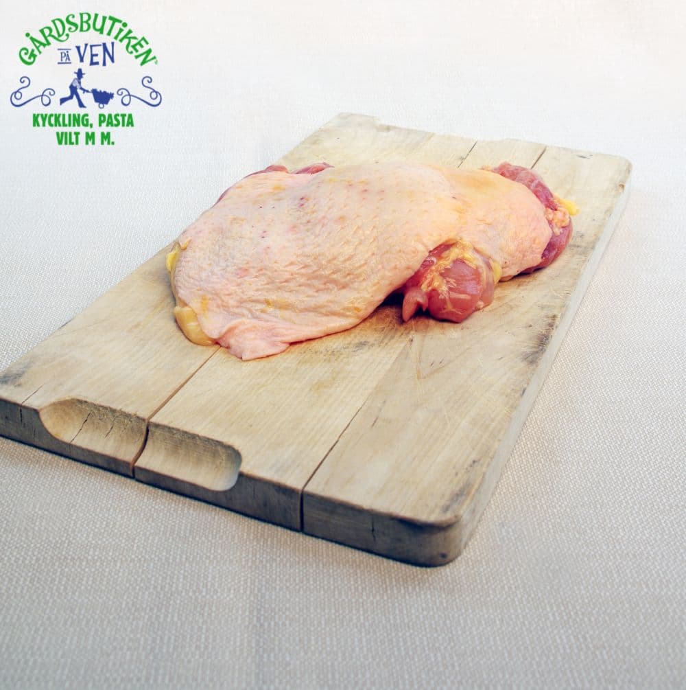Lårfile (benfri), från utekyckling, 1 par ca 450 gram (fryst)
