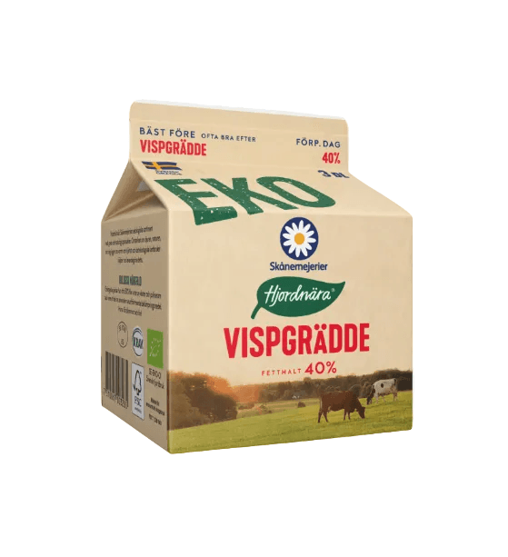 Vispgrädde 40% EKO 3 dl