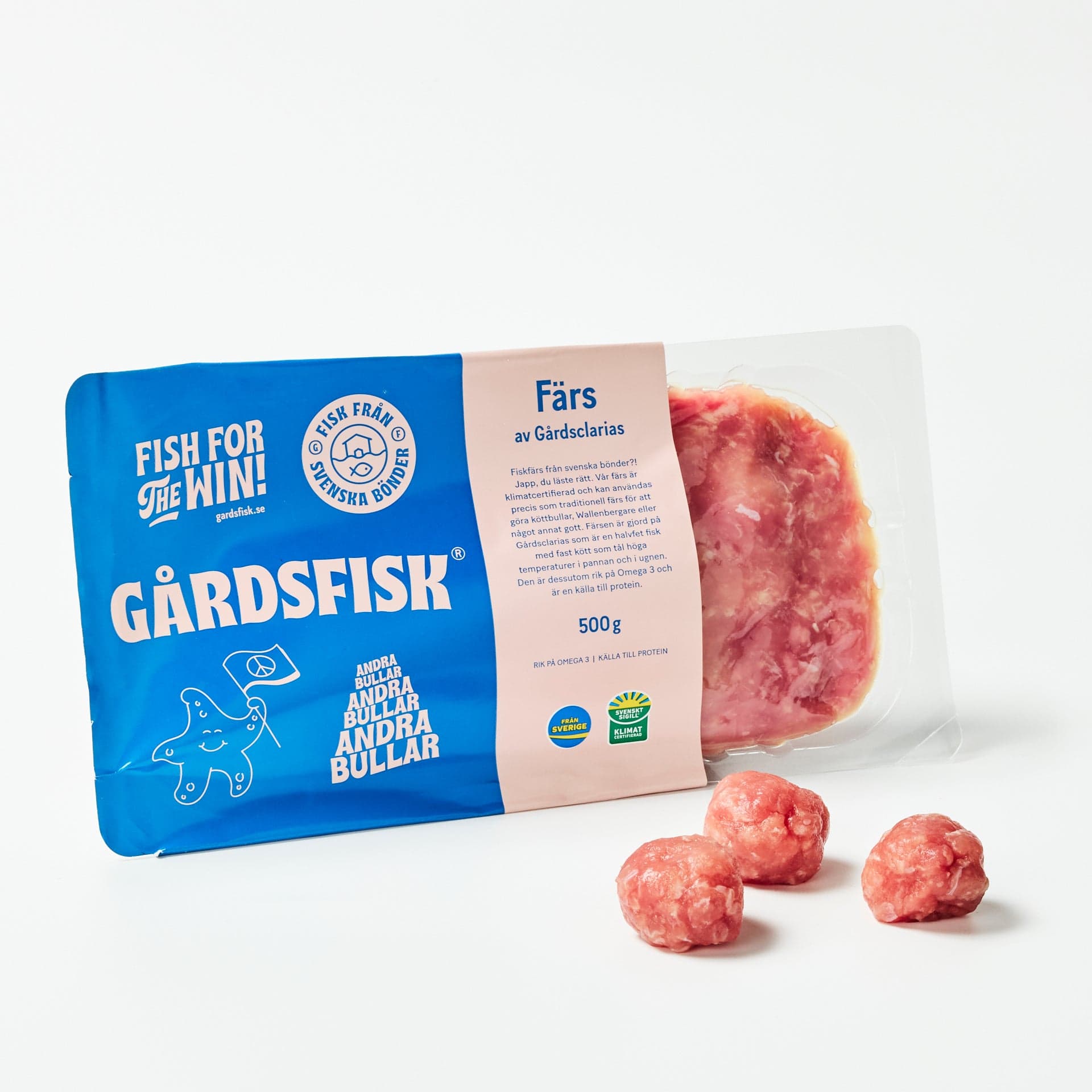 Fiskfärs av Gårdsclarias 500g (FRYST)