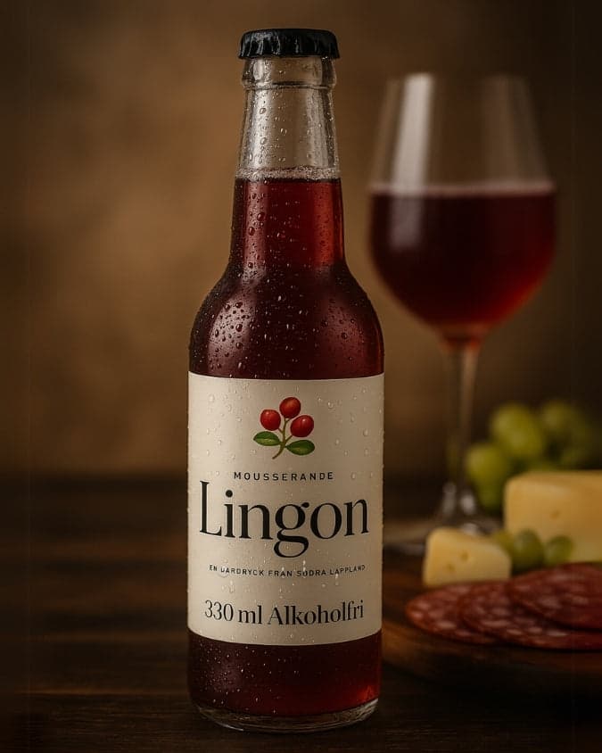 Mousserande Lingon 33 cl