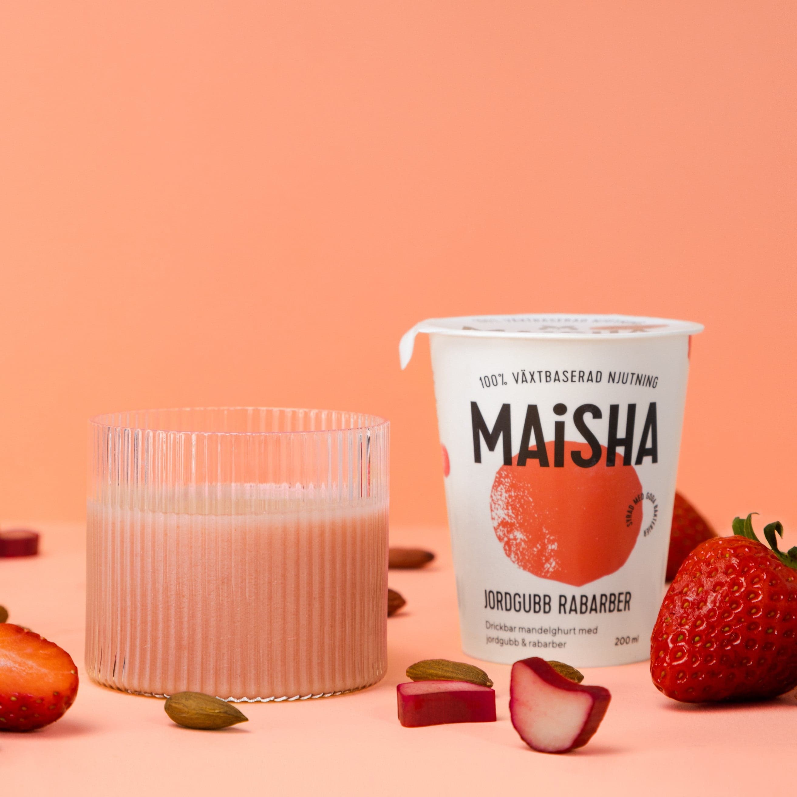 Drickyoghurt - Jordgubb Rabarber