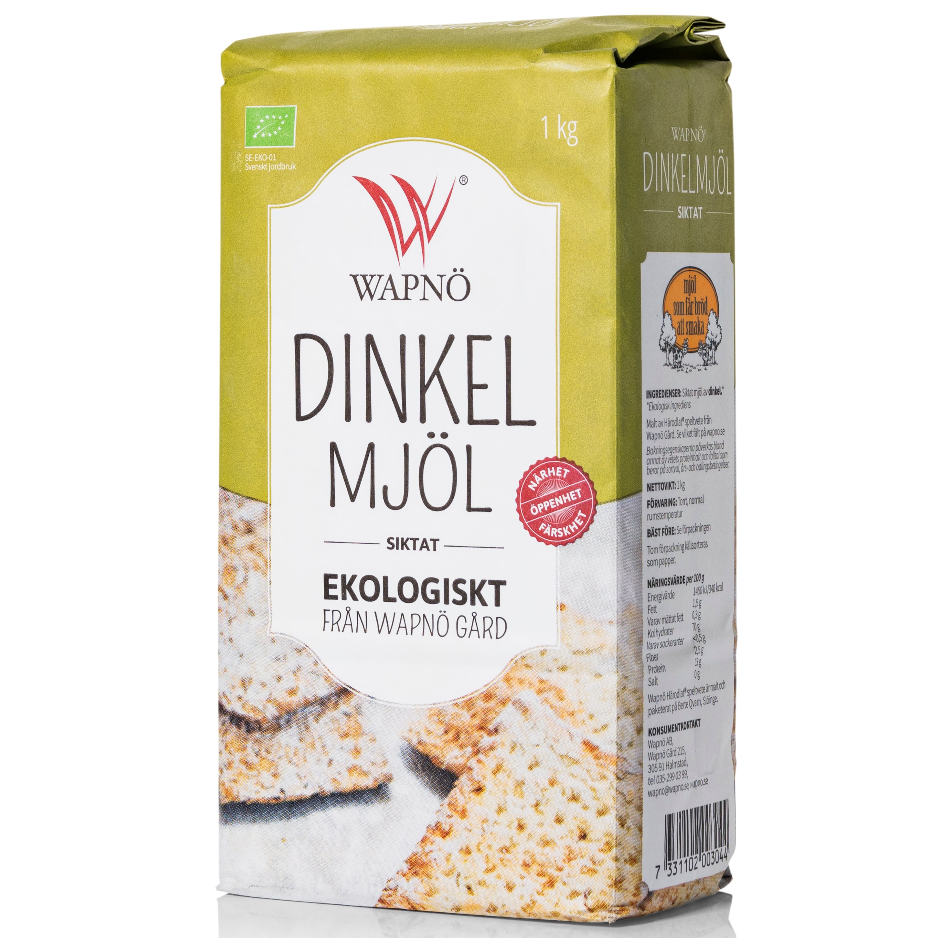 Dinkelmjöl Siktat - EKO 1kg