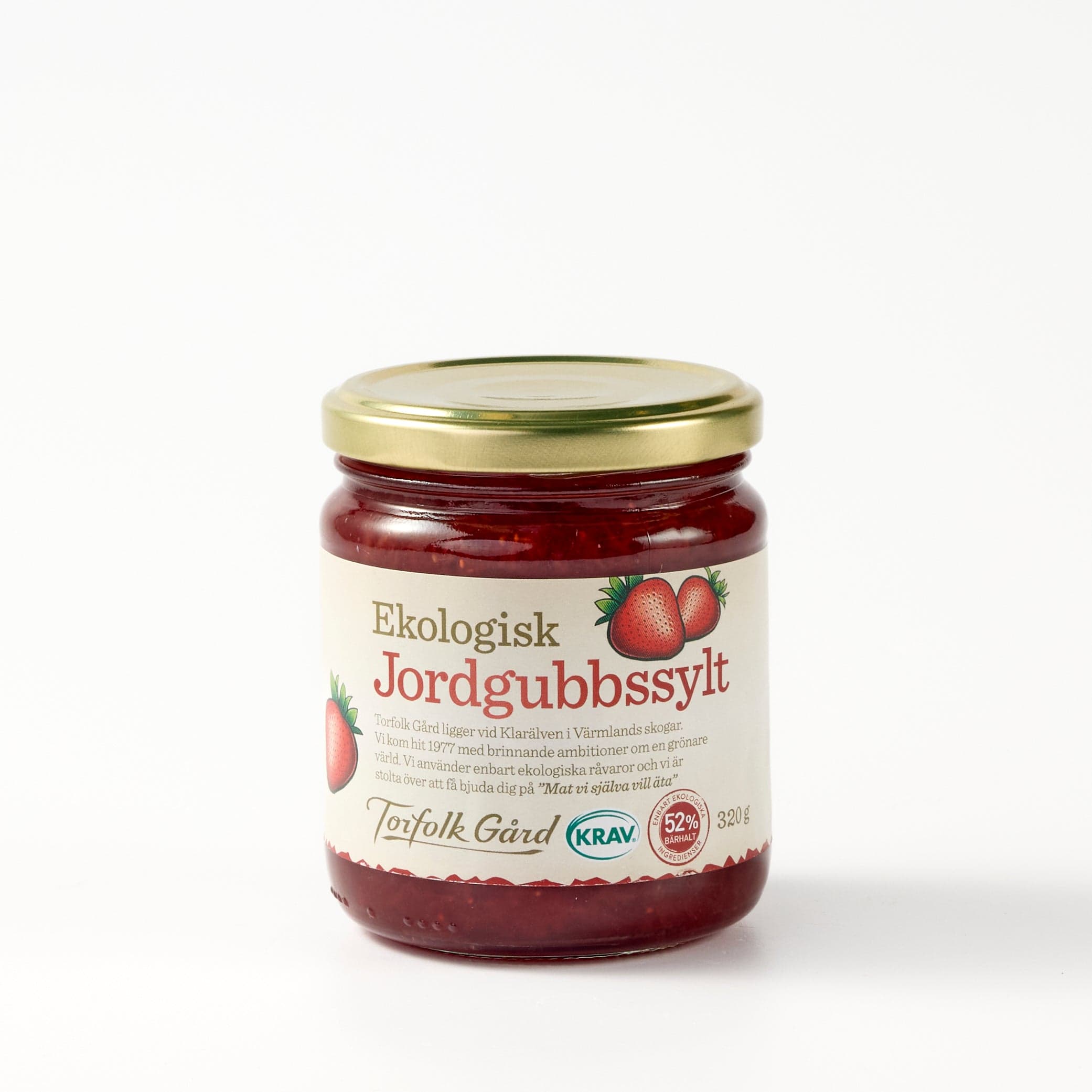 Jordgubbssylt KRAV 320g