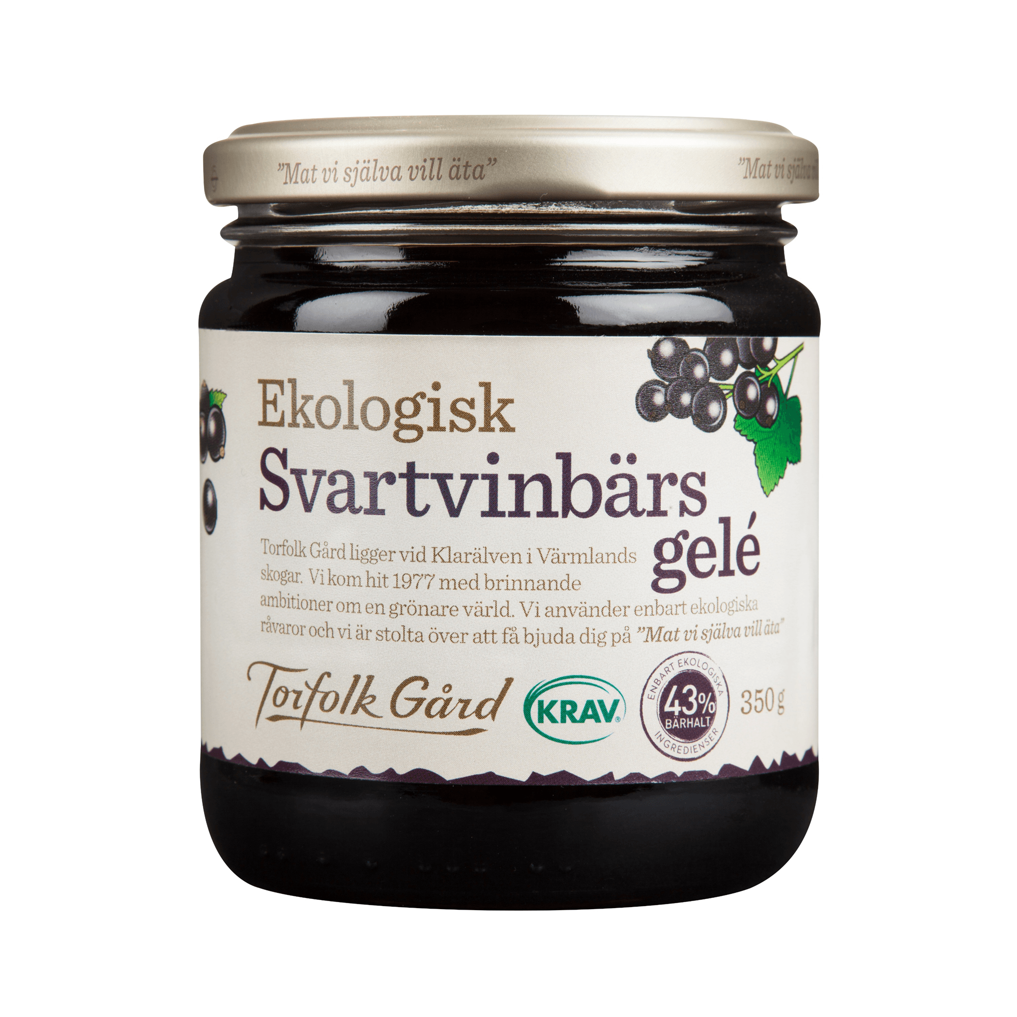 Svartvinbärsgelé KRAV 320g