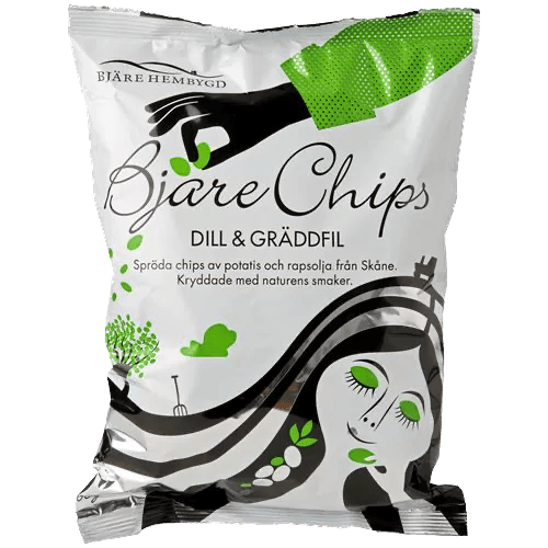 Chips - Dill & Gräddfil 200g