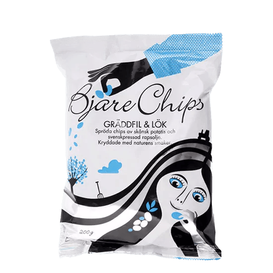 Chips - Gräddfil & Lök 200g