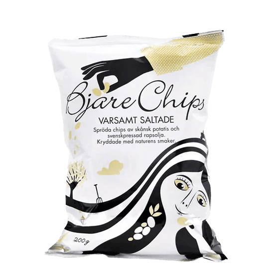 Chips - Varsamt saltade 200g