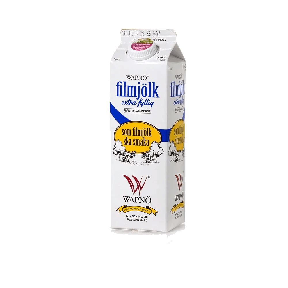 Extra Fyllig Filmjölk 3,8-4,2% - Mylla Wapnö