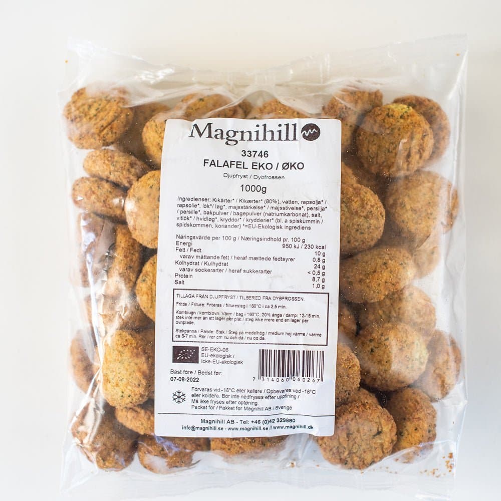 Falafel Glutenfri EKO fryst 1kg - Mylla Magnihill