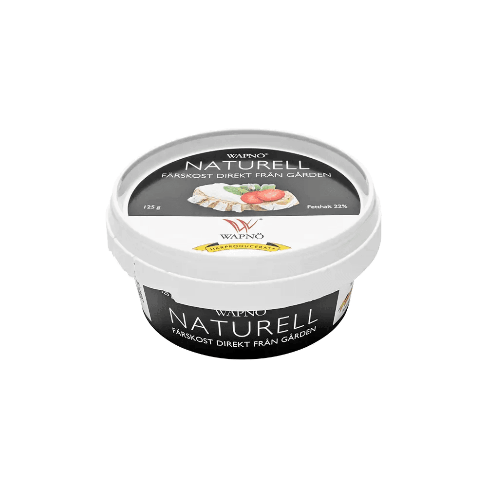 Färskost Naturell 125g - Mylla Wapnö