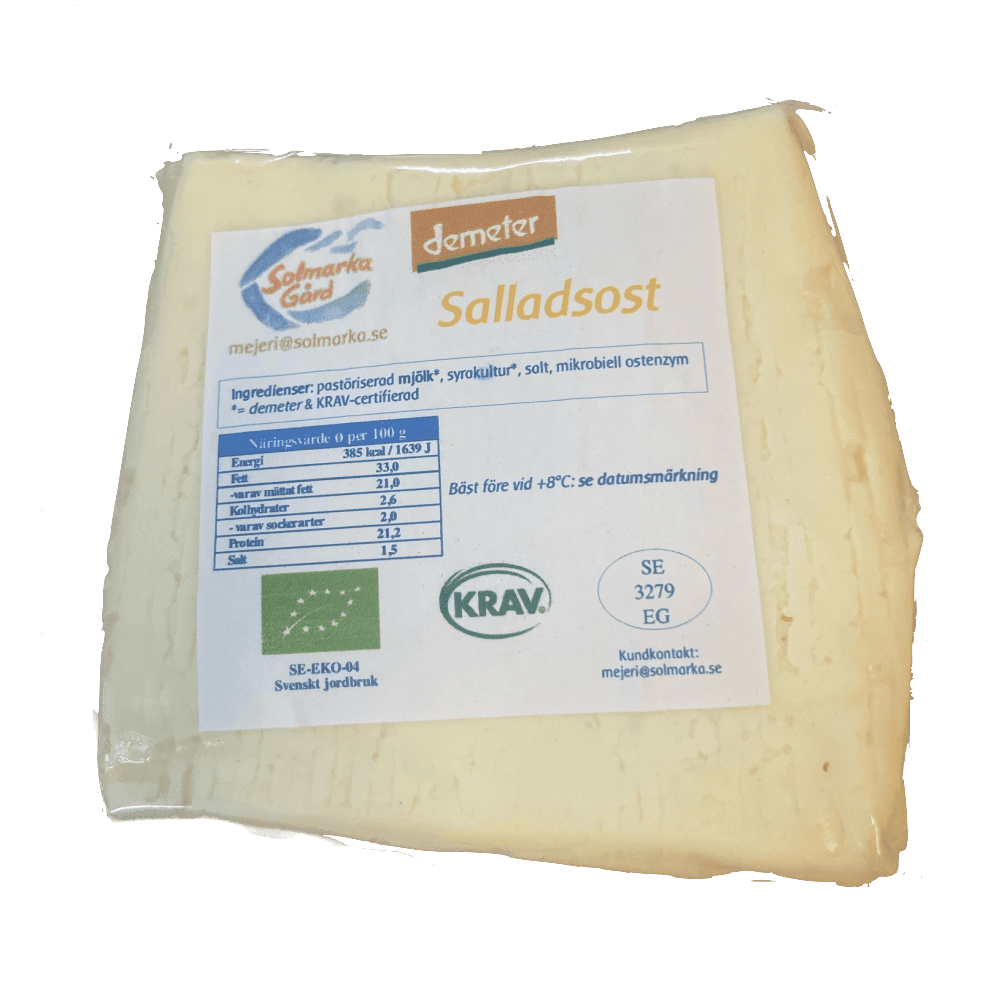 Salladsost ca. 200g - KRAV