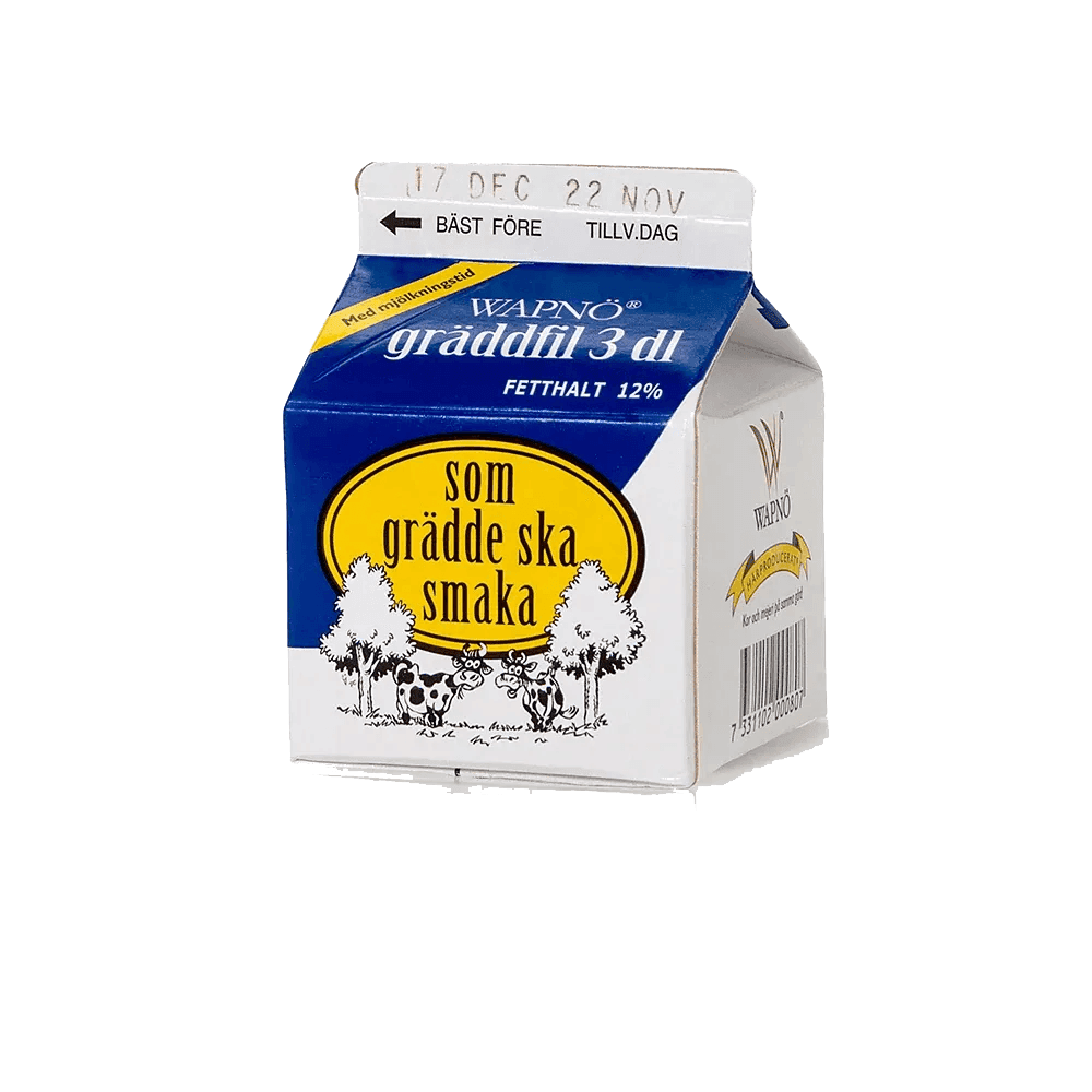 Gräddfil 12% - Mylla Wapnö